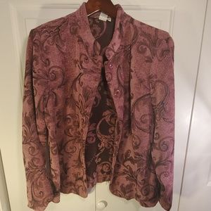 Dressbarn Tapestry Blazer Size Large